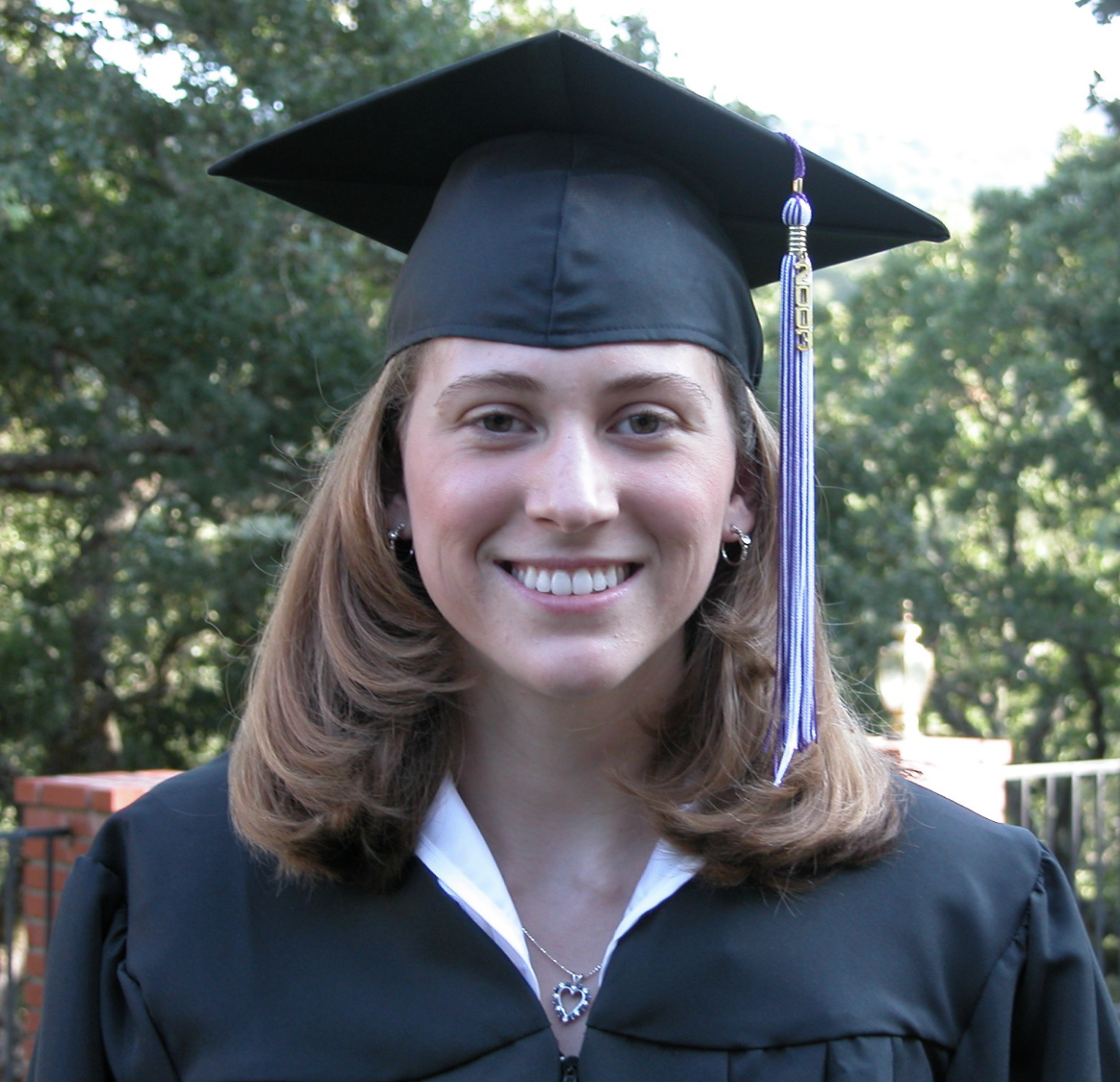 Kate at graduation